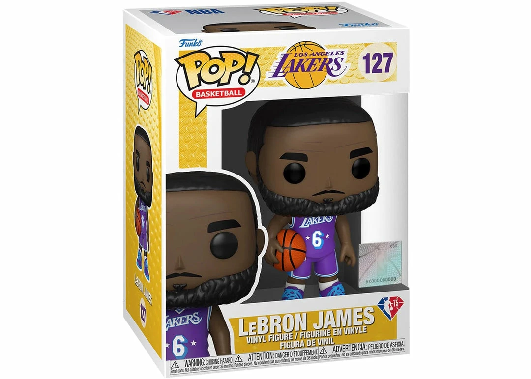 Funko POP! LA Lakers Basketball “Lebron James” #127 Vinyl Figure Funko!