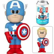 Funko! Funko Soda! Captain America 1:6 Chase Vinyl Figure