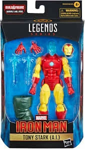 Toys & Action Figures Hasbro Marvel Legends Iron Man Tony Stark A.I Figure