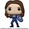 Funko POP! What If…? “Captain Carter” Stealth Suit Bobble-Head Funko!