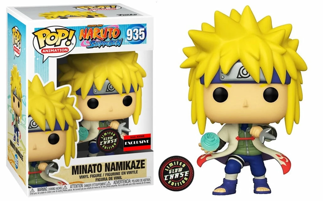 Funko POP! Naruto Shippuden “Minato Namikaze” Limited Glow Chase Edition Funko!
