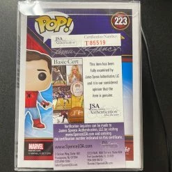 Funko POP! Spider-Man Vinyl Figure Only At Walmart Exclusive Signed
