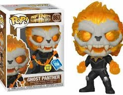 Funko! Funko POP! Ghost Panther Bobble-Head Funko Insider Club Exclusive