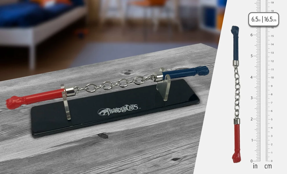 Diamond Select Thundercats Classic “Panther Nunchucks” Scaled Prop Replica Factory Entertainment Collectibles