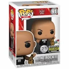 Funko! Funko POP! The Rock Entertainment Earth Exclusive