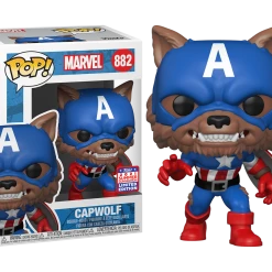 Funko POP! Marvel “Capwolf” Summer Convention Bobble-Head