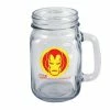 Officially Licensed Marvel Avengers Mason Jar IRON MAN