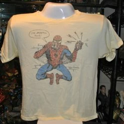Spider-man "I'm Postin This"Junk Food Adult T-Shirt Apparel