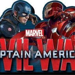 Marvel Home & Office Aquarius Captain America Civil War Face 2 Face Funky Chunky Magnet