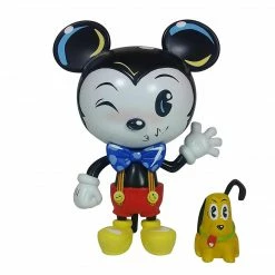 Enesco World Of Miss Mindy Presents Disney Designer Collection Mickey Mouse Vinyl Figurine, 7" Collectibles