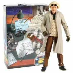 NECA Back To The Future Ultimate Doc Brown Action Figure Collectibles
