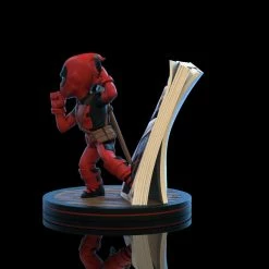 Quantum Mechanix Marvel Deadpool 4D Q-Fig Diorama Figure