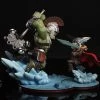 Quantum Mechanix Collectibles QMx Marvel Comics Thor Ragnarok Thor Norse Gladiator Gladiator Hulk Q-Fig Max Diorama Set