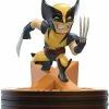 Collectibles Quantum Mechanix Marvel's 80th: Wolverine Q-Fig Diorama Figure