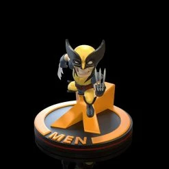 Collectibles Quantum Mechanix Marvel's 80th: Wolverine Q-Fig Diorama Figure