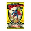 Superman DC Comics Complete Story & Exploits Wood Wall Art Plaque Silver Buffalo