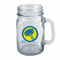 Officially Licensed Marvel Avengers THOR Mason Jar